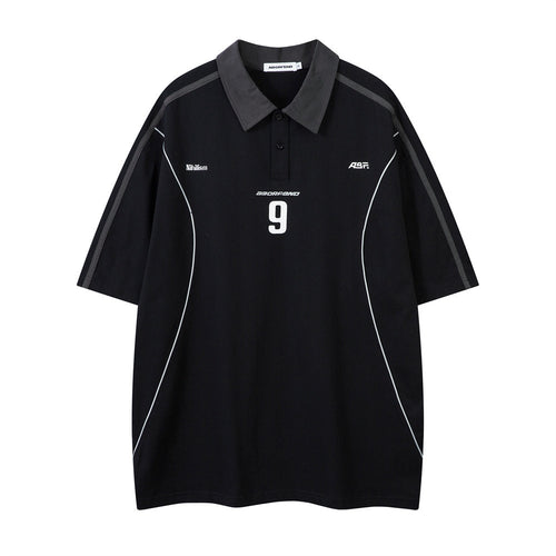 POLO - No9 CUSTOM BLACK