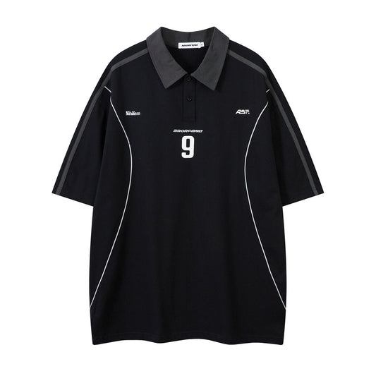 POLO - No9 CUSTOM BLACK